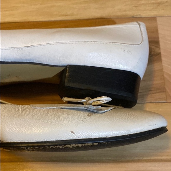 Etienne Aigner Cream Ballet Flats - Picture 7 of 14